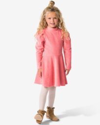 HEMA HEMA Kinderjurk Corduroy Roze (roze)
