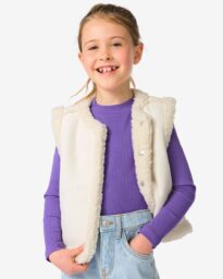 HEMA HEMA Kindergilet Lammy Gebroken Wit (gebroken wit)