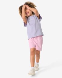 HEMA Kinder Sweawtshort Roze (roze)