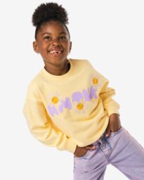 051 Kindersweater &apos;amour&apos; Geel (geel)