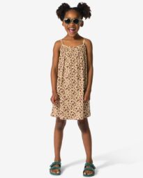 HEMA Kinderjurk Luipaard Zand (zand)