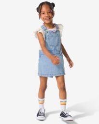 HEMA Kindertuinbroekrok Denim Blauw (blauw)