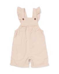 HEMA Baby Meegroeituinbroek Citroenen Ecru (ecru)
