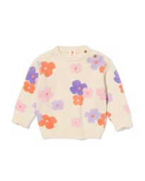 HEMA Babytrui Bloemen Ecru (ecru)