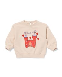 HEMA Babysweater Kasteel Ecru (ecru)