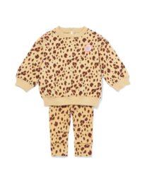 051 Baby Kledingset Luipaard Bruin (bruin)