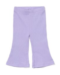 HEMA Babylegging Flared Fit Rib Paars (paars)