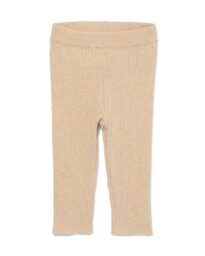 HEMA Baby Legging Rib Gebreid Zand (zand)