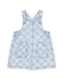 HEMA Babyjurk Denim Geblokt Denim (denim)