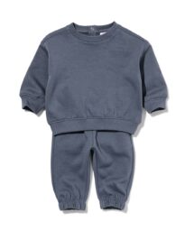 HEMA Baby Kleding Sweatset Grijs (grijs)