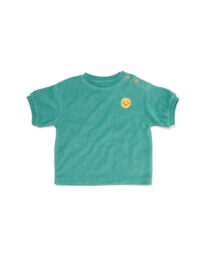 baby T-shirt badstof groen