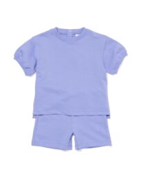 baby kleding sweatset paars