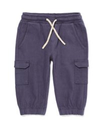 HEMA Baby Sweatbroek Donkergrijs (donkergrijs)
