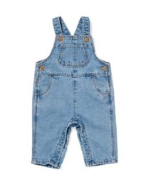 HEMA Babytuinbroek Denim (denim)