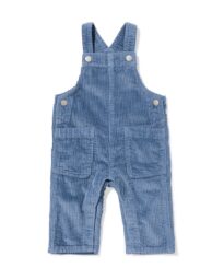 HEMA HEMA Babyjumpsuit Corduroy Blauw (blauw)