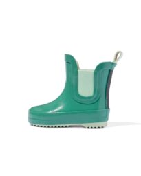 baby regenlaarzen rubber groen groen