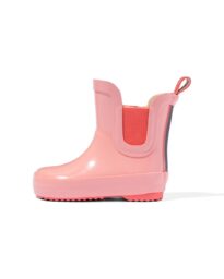 HEMA Baby Regenlaarzen Rubber Roze Koraal (koraal)