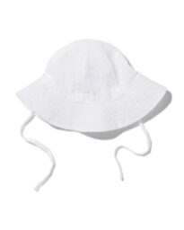 HEMA Baby Zonnehoed Borduur Gebroken Wit (gebroken wit)