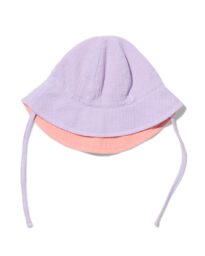 baby zonnehoed mousseline lila