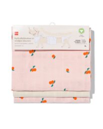 hydrofieldoeken 60x60 structuur fruit - 3 stuks