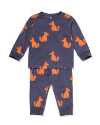 051 Babypyjama Hond Antraciet (antraciet)
