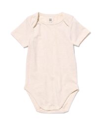 baby romper met stretch beige