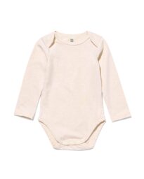 baby romper met stretch beige