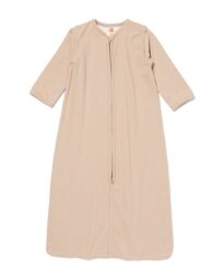 HEMA Baby Slaapzak Met Afneembare Mouwen Rib 0.5tog Zand (zand)