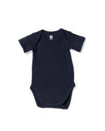 romper organic katoen stretch donkerblauw