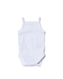 romper organic katoen stretch - 2 stuks wit