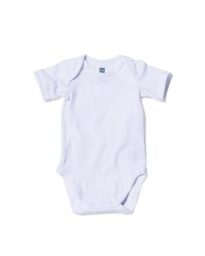 romper organic katoen stretch - 2 stuks wit
