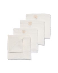 monddoekjes 30x30 katoen - 4 stuks
