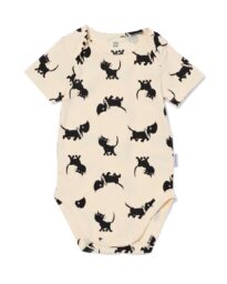 HEMA Takkie En Siepie Romper Katoen Met Stretch Gebroken Wit (gebroken wit)