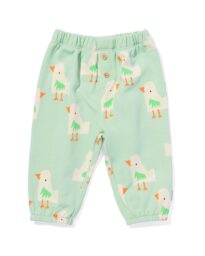 HEMA Newborn Sweatbroek Vogels Groen (groen)