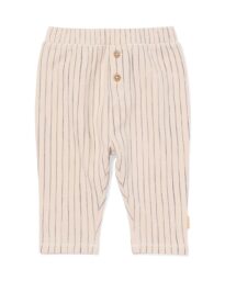 newborn broek wafel strepen ecru