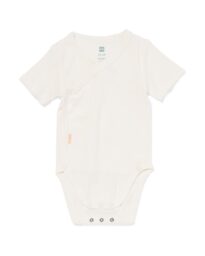 newborn meegroei overslagromper rib bamboe met stretch wit
