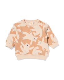 HEMA Newborn Sweater Beren Bruin (bruin)