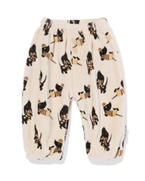 HEMA HEMA Takkie Newborn Broek Velours Lichtgrijs (lichtgrijs)