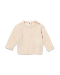 HEMA Newborn trui merinowol ecru