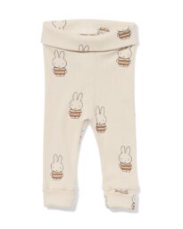 HEMA HEMA Nijntje Newborn Legging Rib Ecru (ecru)