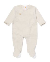 HEMA Newborn Boxpakje Met Voetjes Ecru (ecru)