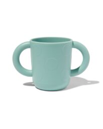 beker met handgrepen blauw