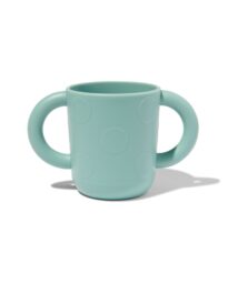 HEMA HEMA Beker Met Handgrepen Blauw