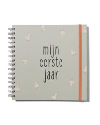 babyboek 1e jaar