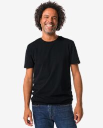 Heren T-shirts Slimfit O-hals Extra Lang - 2 Stuks