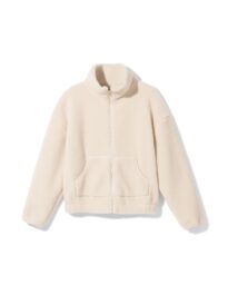 140 Dames Sherpa Jas Creme (creme)