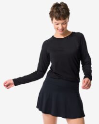 140 Dames Sportrokje Zwart (zwart)