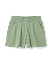 HEMA Dames Sweatshort Lichtgroen (lichtgroen)