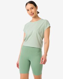 HEMA Dames Bikershort Middengroen (middengroen)