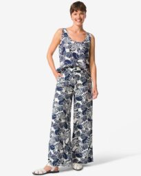 HEMA Damesbroek Saint Wide Leg Schelpen Multi (multi)